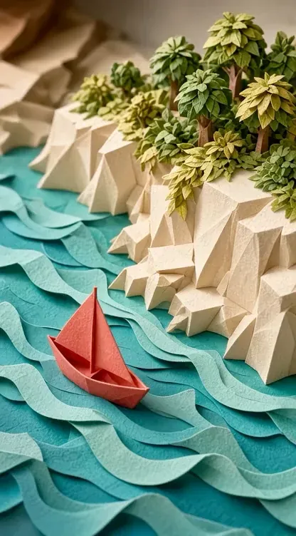 A paper voyage